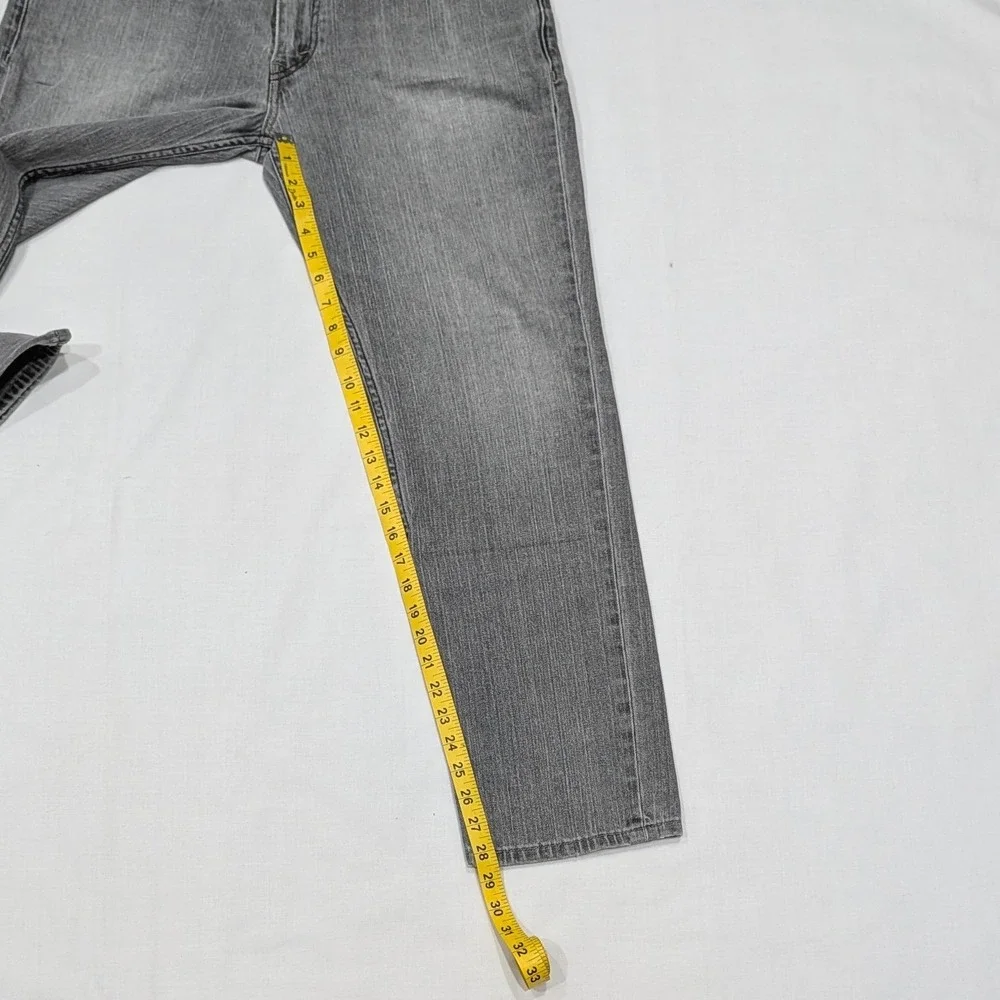 Levi's 511 Slim Fit Grey Denim Jeans Men's W36 L30